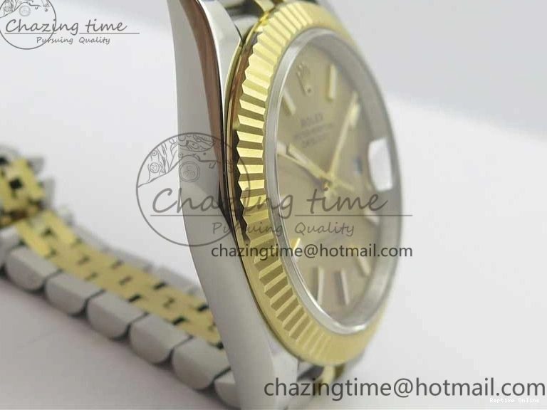 0513 DateJust 41 126333 SS YG ARF 1:1 Best Edition 904L Steel YG Lumed Dial on Jubilee Bracelet A Vibrant 3223